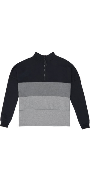 Mystic Mens Myla Crew Neck Jumper Caviar 190507